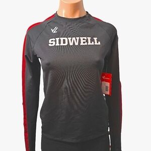 𝅺jl Black & Maroon Racing Jersey Women's Size Small